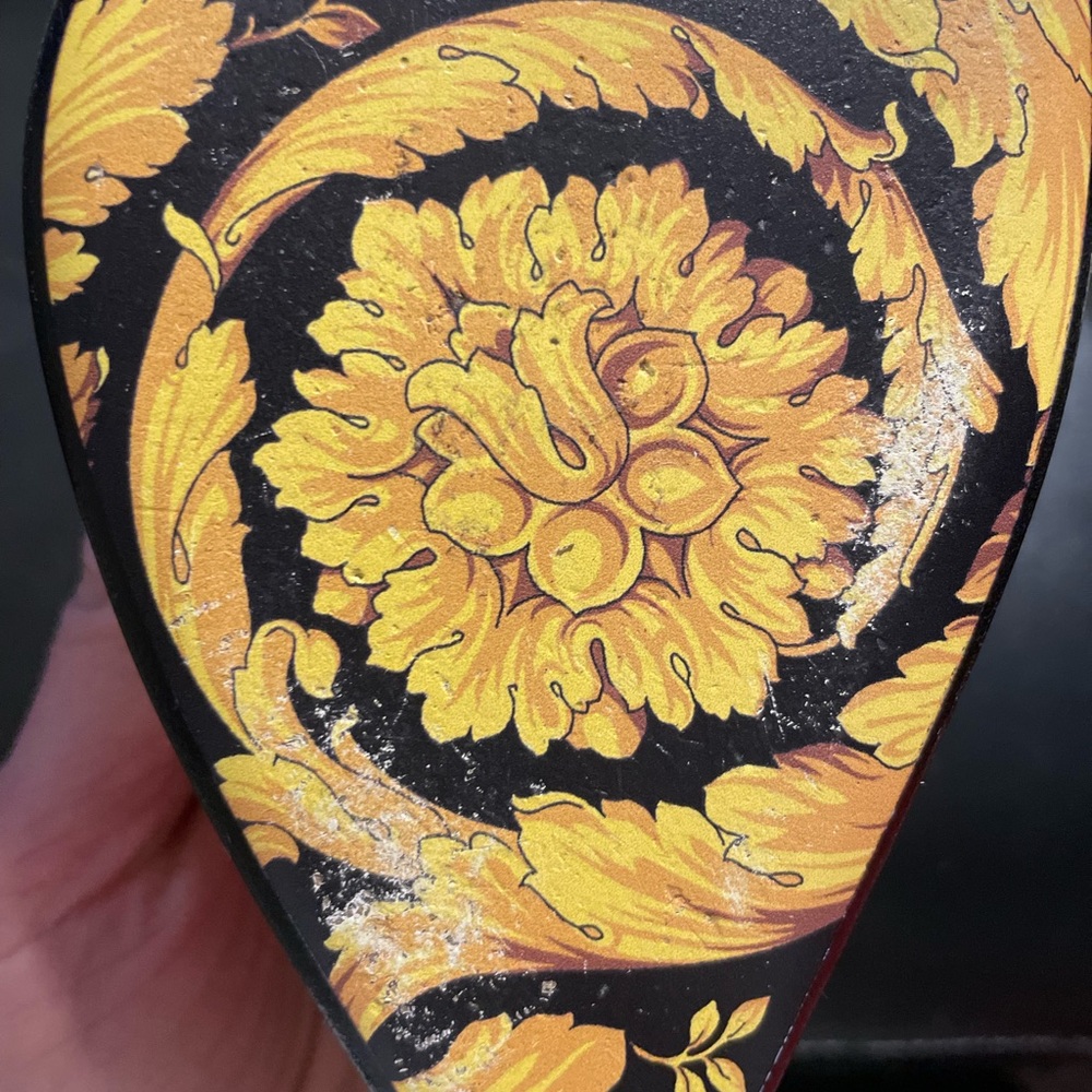 Authentic Versace White Stilettos - image 4